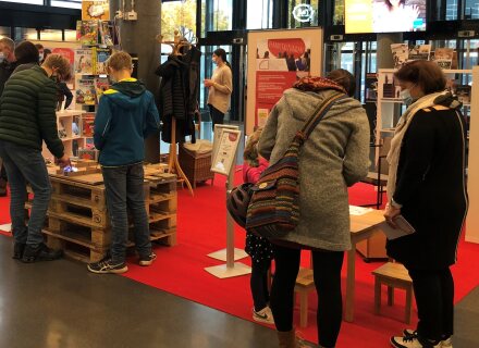 Pop-up Bibliothek - die Gewinnerinnen des Wettbewerbs